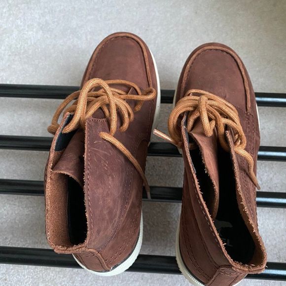 SOREL Men Kezar Leather Boots - NEW NWOB - Picture 5 of 9